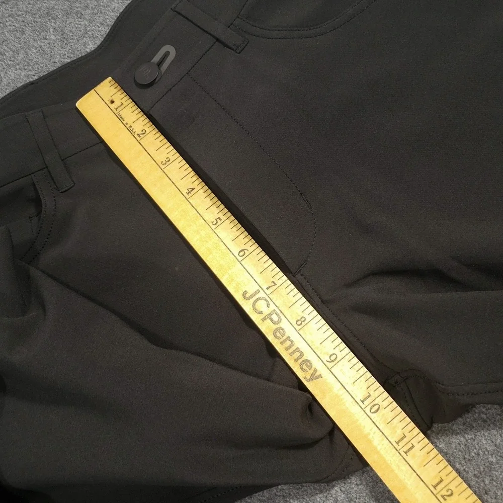 Public Rec Pants Men 28/30 Black 5 Pocket‎ Straight Performance Athleisure Golf